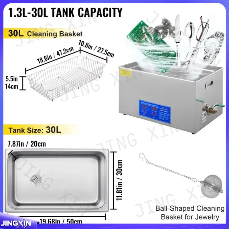Custom for Digital Ultrasonic  - Ultrasonic Cleaner 30L Industrial review and price