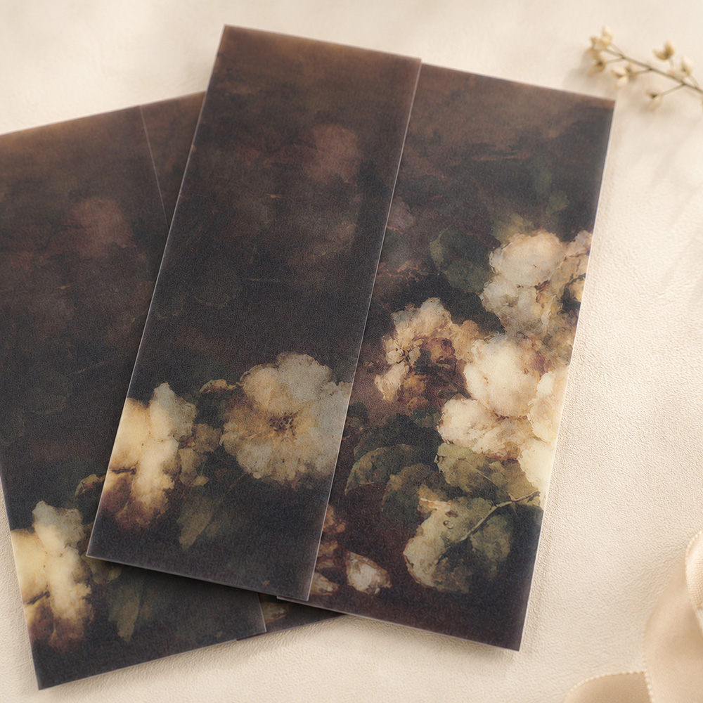 20/50pcs Pre Folded Vellum Jac - Packaging review and price