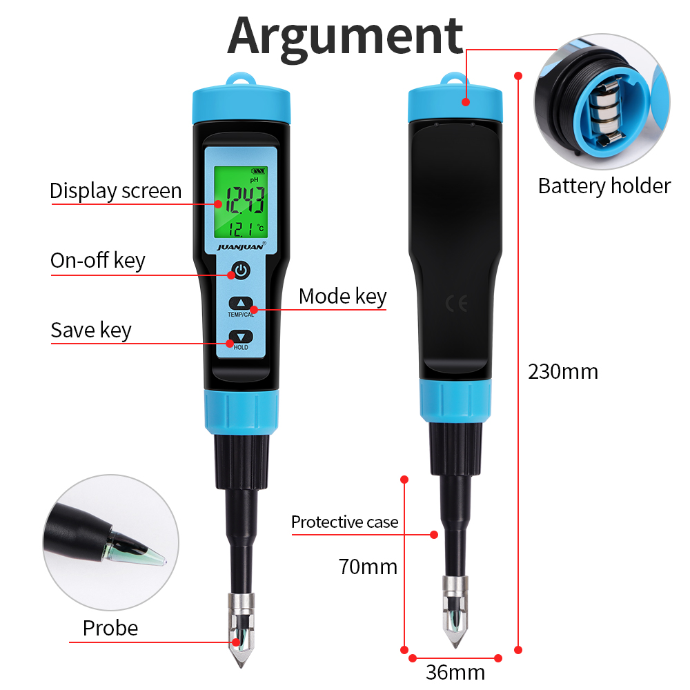 Food PH Meter with Stainless S - Ph Meter Digital Water Tester review and price