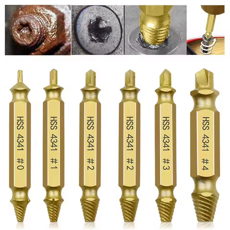 Damaged Broken Screw Extractor - Industrial Tools review and price